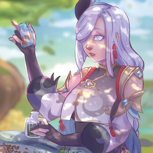 Shenhe by Fiannon